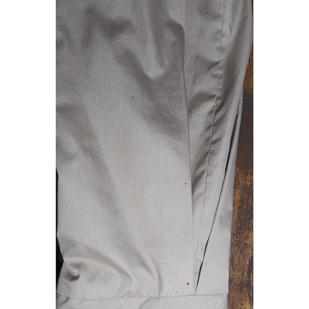 THE TOTES COAT Women's Vintage 80s Tan Button Up Rain Trench Coat Pockets Sz 18½ - Picture 13 of 13
